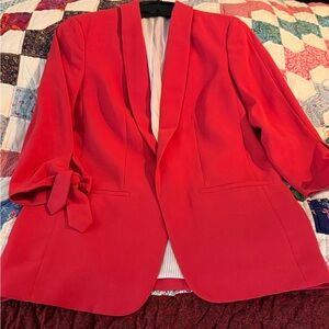 Express Vibrant Red Women's Blazer